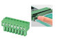 WCON 3.81mm Female Terminal Connector  PA66 Green Without Ear 6P Matte Tin 110 / Tray ROHS
