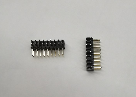 2.0AMP 500V 3 Pin Right Angle Header Connector pour la rangée de double de la carte PCB MP3