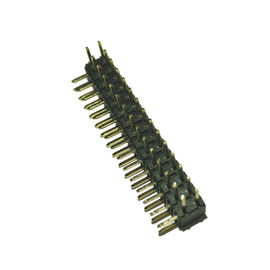 Connecteur en laiton de lancement de 2.0AMP 2Mm, PA9T Pin Header Right Angle 500V