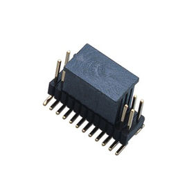 PA9T goupilles masculines et femelles de 2mm d'en-tête, double connecteur d'en-tête de la rangée 500V